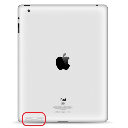 Forfait haut parleur iPad 3