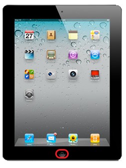 Forfait bouton home iPad 2